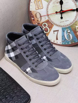 Burberry High-Top Fashion Men Shoes--029